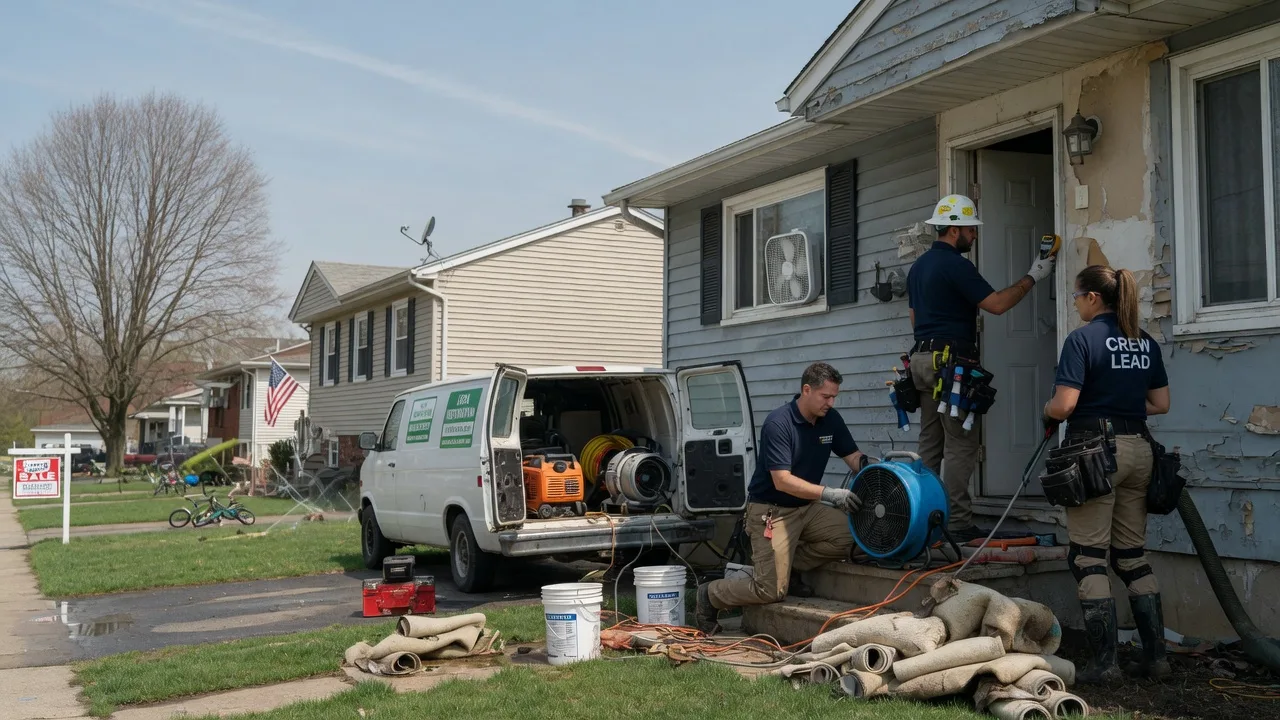 Flood Cleanup in Hubbard, TX near me