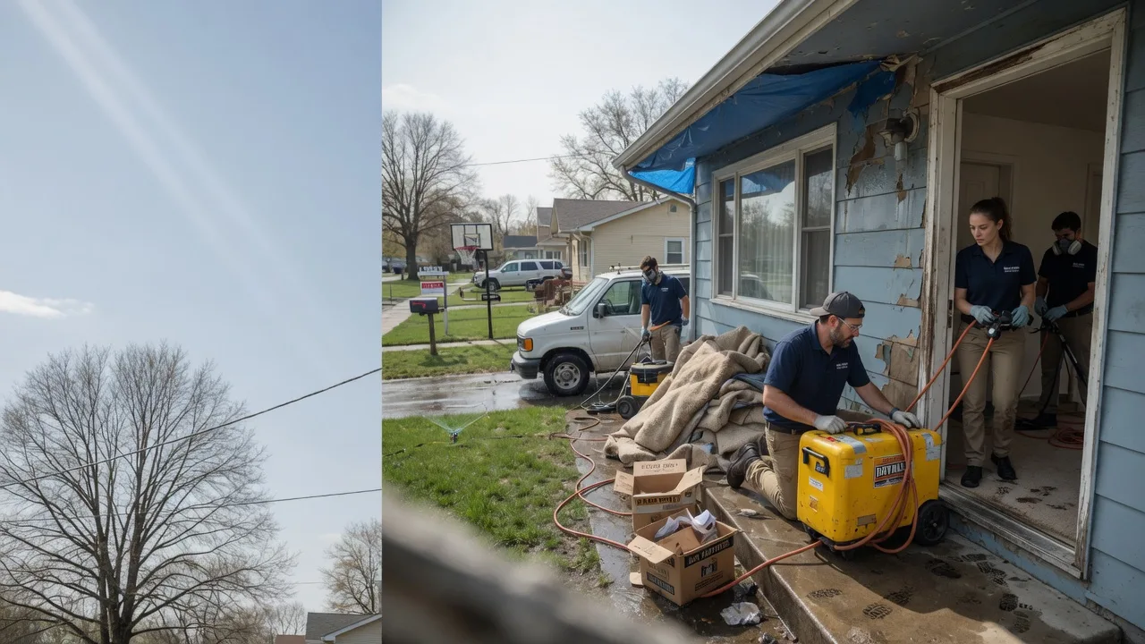Basement Flood Cleanup in Hubbard, TX near me